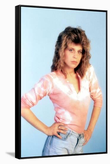 LINDA HAMILTON. "THE TERMINATOR" [1984], directed by JAMES CAMERON.-null-Framed Stretched Canvas