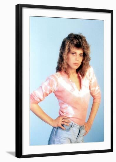 LINDA HAMILTON. "THE TERMINATOR" [1984], directed by JAMES CAMERON.-null-Framed Photographic Print