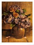 French Cottage Roses II-Linda Hanly-Framed Art Print