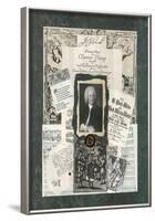 Linda Jade Charles JS Bach composer Art Print Poster-null-Framed Poster