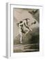 Linda Maestra, Gentle Mistress, Etching No. 68 from the Caprichos, Around 1798-Francisco de Goya-Framed Giclee Print