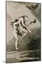 Linda Maestra, Gentle Mistress, Etching No. 68 from the Caprichos, Around 1798-Francisco de Goya-Mounted Giclee Print