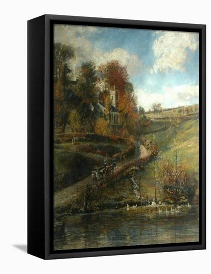 Lindale Church-John William Buxton Knight-Framed Stretched Canvas