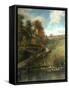 Lindale Church-John William Buxton Knight-Framed Stretched Canvas