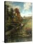 Lindale Church-John William Buxton Knight-Stretched Canvas