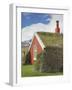 Lindarbakki Turf House at Bakkagerdi, Borgarfjordur Eystri North East Area, Iceland, Polar Regions-Neale Clarke-Framed Photographic Print