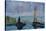 Lindau Lake Constance Harbour Entrance with Lion-Markus Bleichner-Stretched Canvas