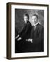 Lindbergh and Father-null-Framed Photographic Print