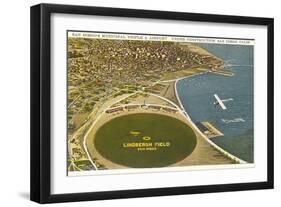 Lindbergh Field Airport, San Diego, California-null-Framed Art Print