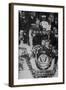 Lindbergh, Speaks to Usa-null-Framed Photographic Print