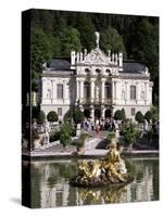 Linderhof Castle, Bavaria, Germany-Peter Scholey-Stretched Canvas