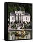 Linderhof Castle, Bavaria, Germany-Peter Scholey-Framed Stretched Canvas