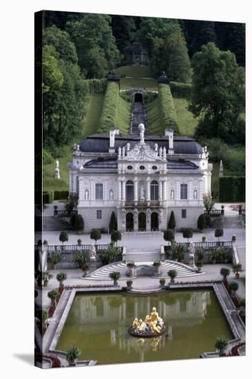 Linderhof Palace-null-Stretched Canvas