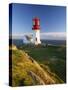 Lindesnes Fyr Lighthouse, Southernmost Point in Norway, Scandinavia, Europe-Gavin Hellier-Stretched Canvas