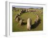 Lindholm Hoje Viking Grave, Near Alborg, Denmark, Scandinavia, Europe-Ken Gillham-Framed Photographic Print