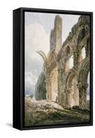 Lindisfarne Abbey, C.1797-Thomas Girtin-Framed Stretched Canvas