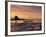 Lindisfarne at Sunrise, Holy Island, Northumberland, England, United Kingdom, Europe-Wogan David-Framed Photographic Print