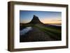 Lindisfarne Castle at dawn, Northumberland, England, United Kingdom, Europe-Karen Deakin-Framed Photographic Print