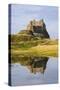 Lindisfarne Castle, Holy Island, Northumberland, England, United Kingdom, Europe-Gary Cook-Stretched Canvas