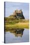 Lindisfarne Castle, Holy Island, Northumberland, England, United Kingdom, Europe-Gary Cook-Stretched Canvas