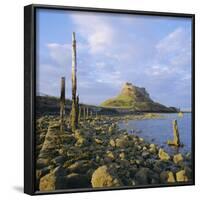 Lindisfarne Castle, Holy Island, Northumberland, England-Roy Rainford-Framed Photographic Print