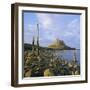 Lindisfarne Castle, Holy Island, Northumberland, England-Roy Rainford-Framed Photographic Print