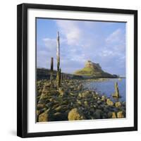 Lindisfarne Castle, Holy Island, Northumberland, England-Roy Rainford-Framed Photographic Print