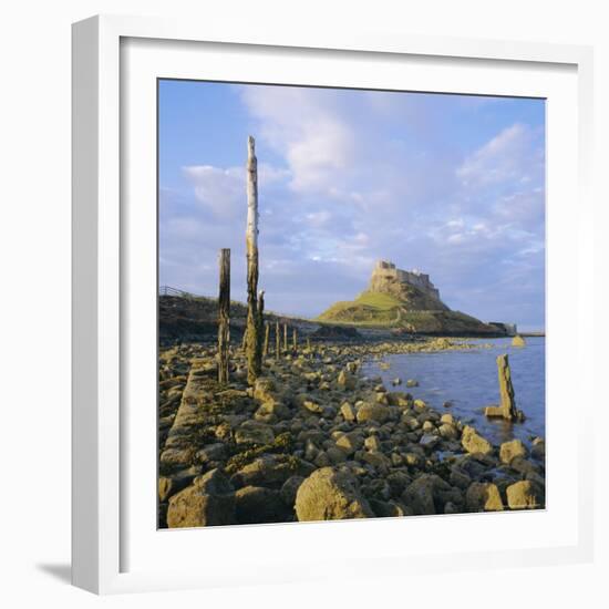 Lindisfarne Castle, Holy Island, Northumberland, England-Roy Rainford-Framed Photographic Print