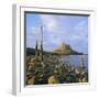 Lindisfarne Castle, Holy Island, Northumberland, England-Roy Rainford-Framed Photographic Print