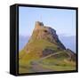 Lindisfarne Castle, Holy Island, Northumberland, England-Roy Rainford-Framed Stretched Canvas