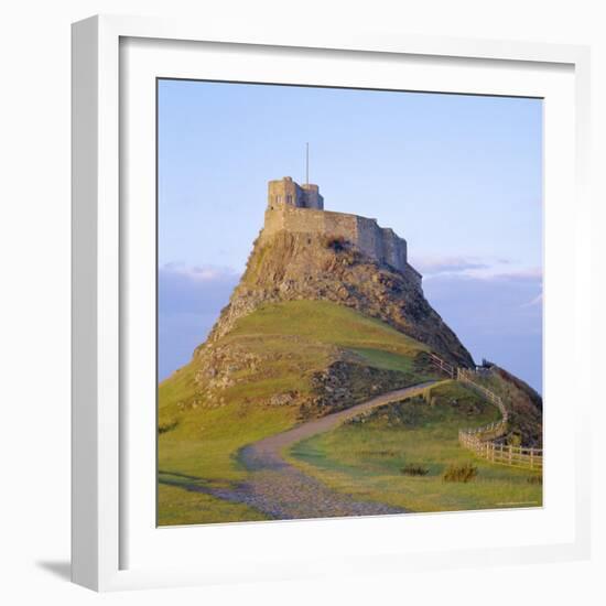 Lindisfarne Castle, Holy Island, Northumberland, England-Roy Rainford-Framed Photographic Print