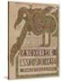 'Lindisfarne Gospels, 'Christi autem' page. British Museum', c700 AD, (1935)-Unknown-Stretched Canvas