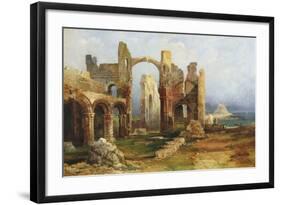 Lindisfarne Priory, C.1837-Thomas Miles Richardson-Framed Giclee Print