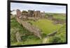 Lindisfarne Priory, Early Christian Site, and Village, Elevated View, Holy Island-Eleanor Scriven-Framed Photographic Print