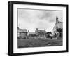 Lindisfarne Village-null-Framed Photographic Print