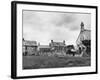 Lindisfarne Village-null-Framed Photographic Print