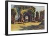 Lindores Abbey, Scotland-EW Haslehust-Framed Art Print