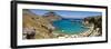 Lindos Acropolis and Harbour, Lindos, Rhodes, Greece-Doug Pearson-Framed Photographic Print