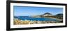 Lindos Acropolis and Village, Lindos, Rhodes, Greece-Doug Pearson-Framed Photographic Print