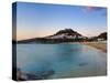 Lindos Acropolis and Village, Lindos, Rhodes, Greece-Doug Pearson-Stretched Canvas