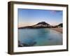 Lindos Acropolis and Village, Lindos, Rhodes, Greece-Doug Pearson-Framed Photographic Print