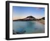 Lindos Acropolis and Village, Lindos, Rhodes, Greece-Doug Pearson-Framed Photographic Print