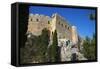 Lindos Acropolis. Lindos, Rhodes, Dodecanese, Greek Islands, Greece, Europe-Tuul-Framed Stretched Canvas