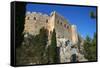 Lindos Acropolis. Lindos, Rhodes, Dodecanese, Greek Islands, Greece, Europe-Tuul-Framed Stretched Canvas