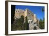 Lindos Acropolis. Lindos, Rhodes, Dodecanese, Greek Islands, Greece, Europe-Tuul-Framed Photographic Print