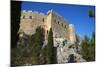 Lindos Acropolis. Lindos, Rhodes, Dodecanese, Greek Islands, Greece, Europe-Tuul-Mounted Photographic Print