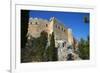 Lindos Acropolis. Lindos, Rhodes, Dodecanese, Greek Islands, Greece, Europe-Tuul-Framed Photographic Print