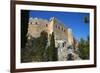 Lindos Acropolis. Lindos, Rhodes, Dodecanese, Greek Islands, Greece, Europe-Tuul-Framed Photographic Print