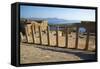 Lindos Acropolis, Lindos, Rhodes, Dodecanese, Greek Islands, Greece, Europe-Tuul-Framed Stretched Canvas