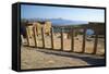 Lindos Acropolis, Lindos, Rhodes, Dodecanese, Greek Islands, Greece, Europe-Tuul-Framed Stretched Canvas